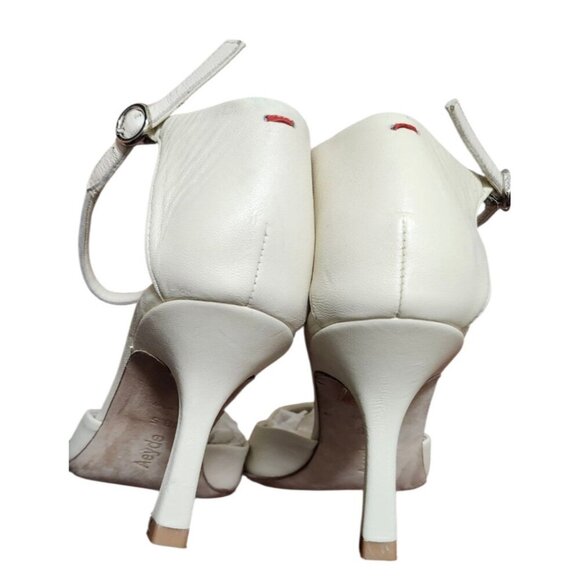 AEYDE Selma cream leather color Pointed Toe Pump Women SIZE EU 38.5/US 7.5 - Picture 8 of 16